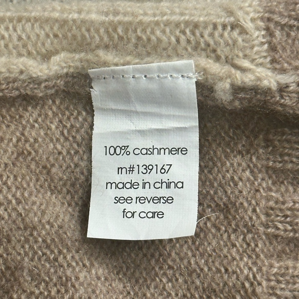 Colorblock Patchwork Cashmere Sweater - image 5